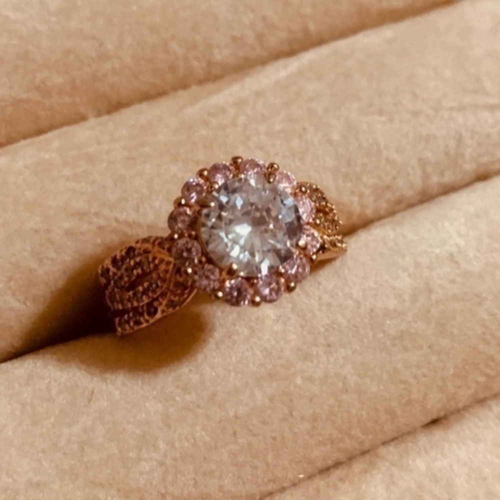 18k Rose Gold ring from the “To Me You're Perfect Collection” by Fragrant Jewels